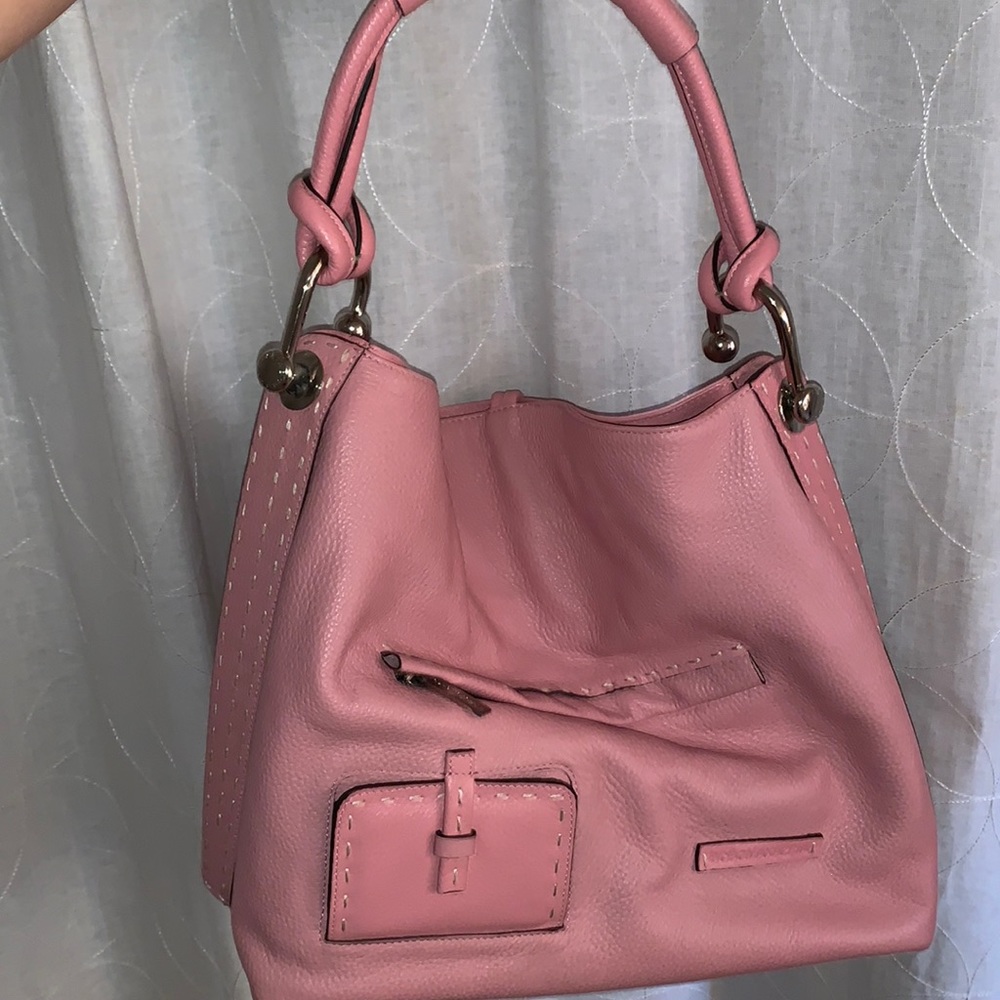 BCBGMAXAZRIA Pink hobo purse
